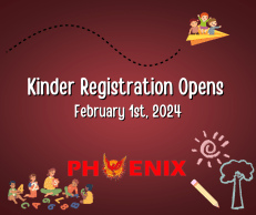 Kinder Info Session - Jan 27th at 1100am - 6